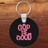 God Is Good Nk Bow Christian Jesus Women Girl Sist Sleutelhanger (Voorkant)