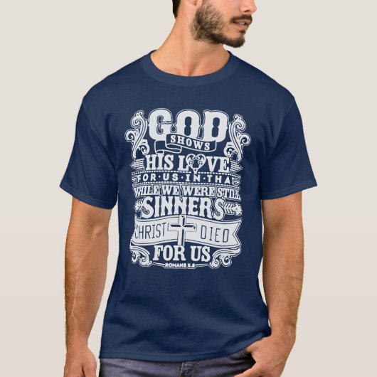 God is grappig t-shirt (Voorkant)