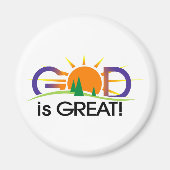 God is Great Magnet (Voorkant)