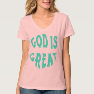 God is groot, Christelijk shirt, Christelijke kled T-shirt