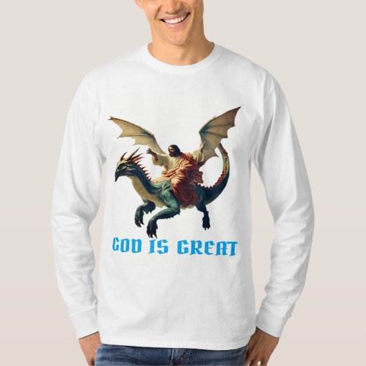 God is groot t-shirt (Voorkant)