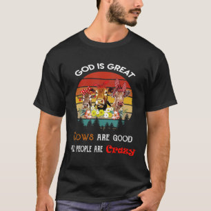 God is grote Koeien. T-shirt
