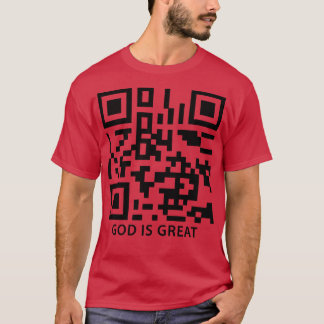God is Grote Qr Code T-shirt