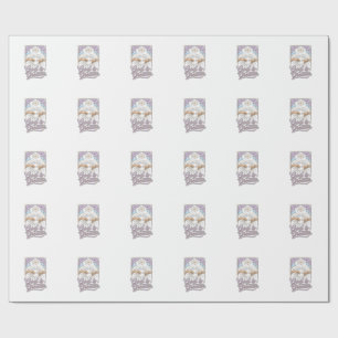 God is Groter Christelijk Vintage Graveershirt_1 Cadeaupapier