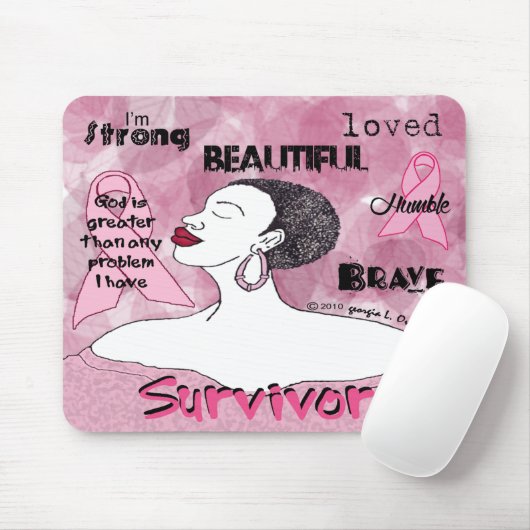 God is groter dan enig probleem dat ik heb muismat (Met muis)