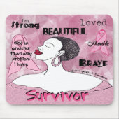 God is groter dan enig probleem dat ik heb muismat (Voorkant)