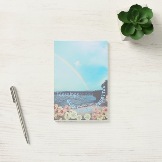 " God is heel creatief" Post-it® Notes (Kantoor)