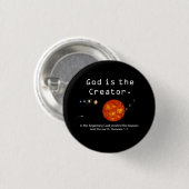God is het hormoonstelsel - Button voor laptops (Voorkant /achterkant)