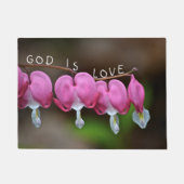 God is het liefdeshart deurmat (Voorkant)
