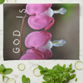 God is het liefdeshart theedoek (Gevouwen)