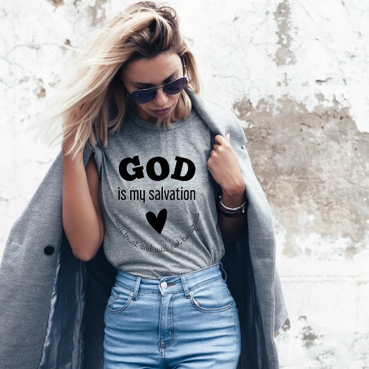 God is het T-shirt van mijn Salvation Women's