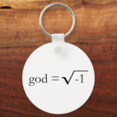 God is Imaginair Sleutelhanger (Voorkant)