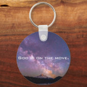 God is in beweging Sleutelhanger (Voorkant)