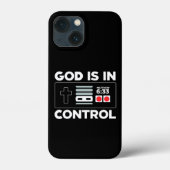 God is in control game controller Case-Mate iPhone case (Achterkant)
