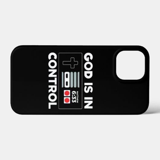 God is in control game controller Case-Mate iPhone case (Achterkant (horizontaal))