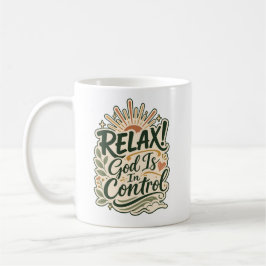 God Is In Controle Christelijk Cadeau Gebedsgerich Koffiemok
