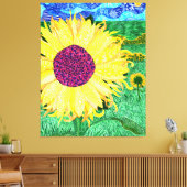 God is in de details #11 canvas afdruk (Insitu (Woonkamer))