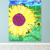 God is in de details #11 canvas afdruk (Insitu (Houten vloer))