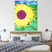 God is in de Details #11 Canvas Afdruk (Insitu (Slaapkamer))