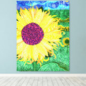 God is in de Details #11 Canvas Afdruk (Insitu (Houten vloer))
