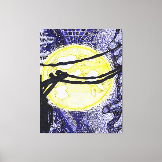 God is in de details #13 canvas afdruk (Voorkant)