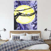 God is in de details #13 canvas afdruk (Insitu (Slaapkamer))