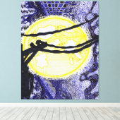 God is in de details #13 canvas afdruk (Insitu (Houten vloer))