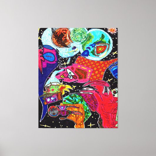 God is in de details #14 canvas afdruk (Voorkant)