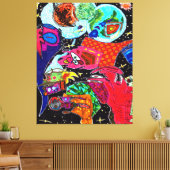 God is in de details #14 canvas afdruk (Insitu (Woonkamer))