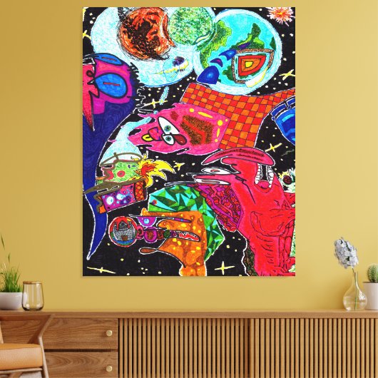 God is in de details #14 canvas afdruk (Insitu (Woonkamer))