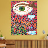 God is in de Details #15 Canvas Afdruk (Insitu (Woonkamer))