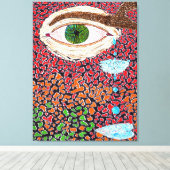 God is in de Details #15 Canvas Afdruk (Insitu (Houten vloer))