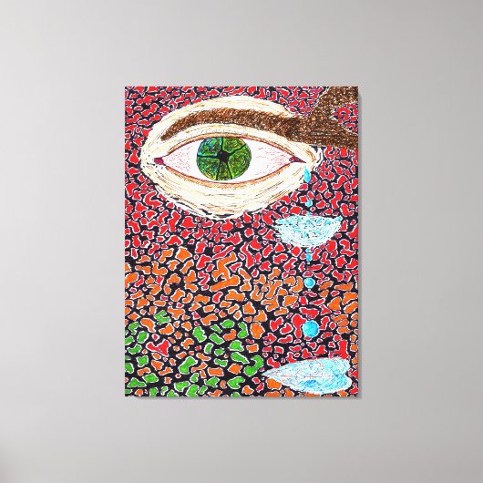 God is in de Details #15 Canvas Afdruk (Voorkant)