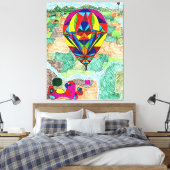 God is in de details #17 canvas afdruk (Insitu (Slaapkamer))