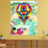 God is in de details #17 canvas afdruk (Insitu (Woonkamer))