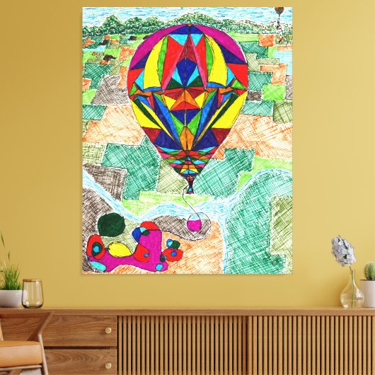 God is in de details #17 canvas afdruk (Insitu (Woonkamer))