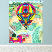 God is in de details #17 canvas afdruk (Insitu (Houten vloer))