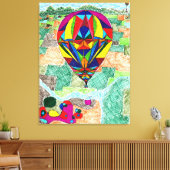 God is in de Details #17 Canvas Afdruk (Insitu (Woonkamer))