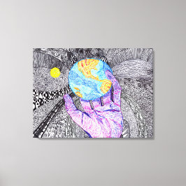 God is in de details #18 canvas afdruk