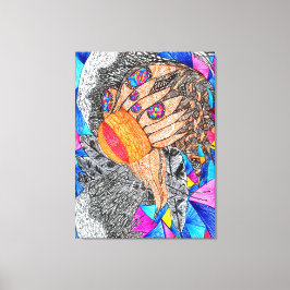 God is in de Details #19 Canvas Afdruk