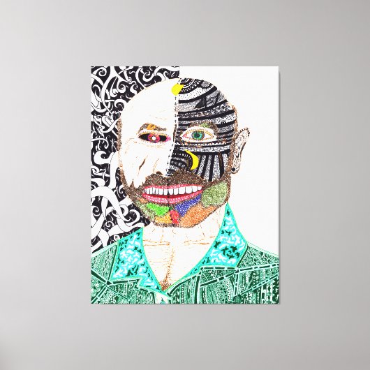 God is in de details #1 canvas afdruk (Voorkant)