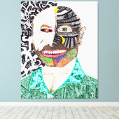 God is in de details #1 canvas afdruk (Insitu (Houten vloer))