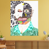 God is in de details #1 canvas afdruk (Insitu (Woonkamer))