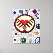 God is in de details #2 canvas afdruk (Voorkant)