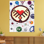 God is in de details #2 canvas afdruk (Insitu (Woonkamer))