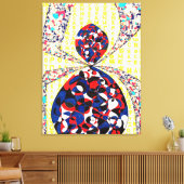 God is in de Details #3 Canvas Afdruk (Insitu (Woonkamer))