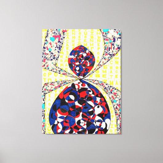 God is in de Details #3 Canvas Afdruk (Voorkant)