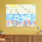 God is in de Details #4 Canvas Afdruk (Insitu (Woonkamer))