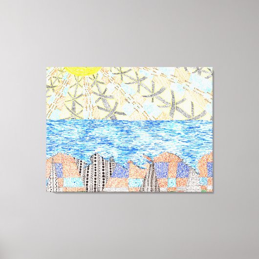 God is in de Details #4 Canvas Afdruk (Voorkant)