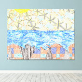 God is in de Details #4 Canvas Afdruk (Insitu (Houten vloer))